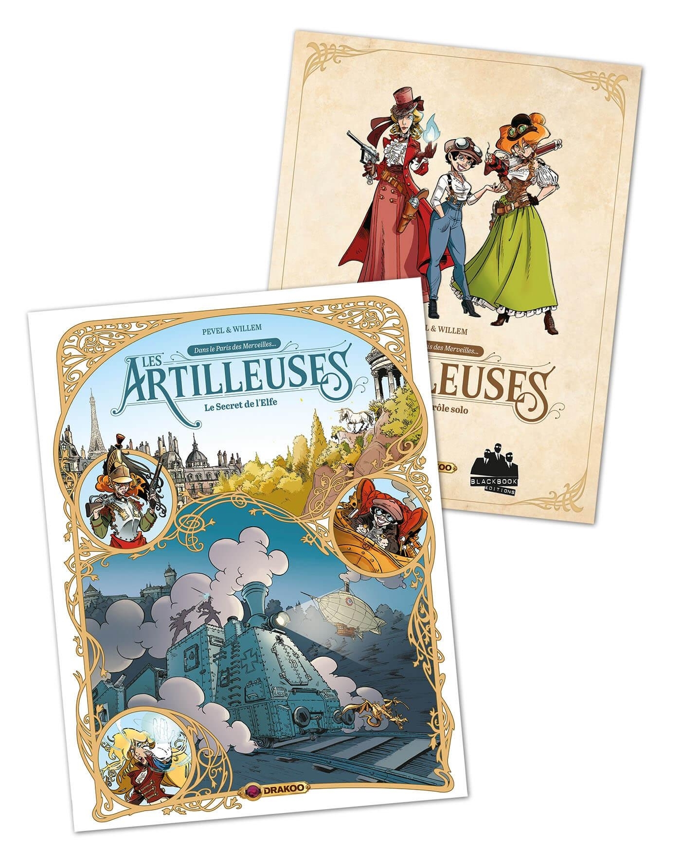 ARTILLEUSES - T03 - LES ARTILLEUSES - VOL. 03/3 + JEU DE ROLE - EDITION LIMITEE - LE SECRET DE L