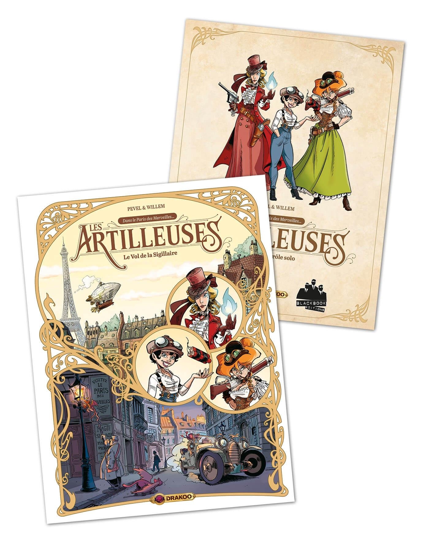 ARTILLEUSES - T01 - LES ARTILLEUSES - VOL. 01/3 + JEU DE ROLE - EDITION LIMITEE - LE VOL DE LA S