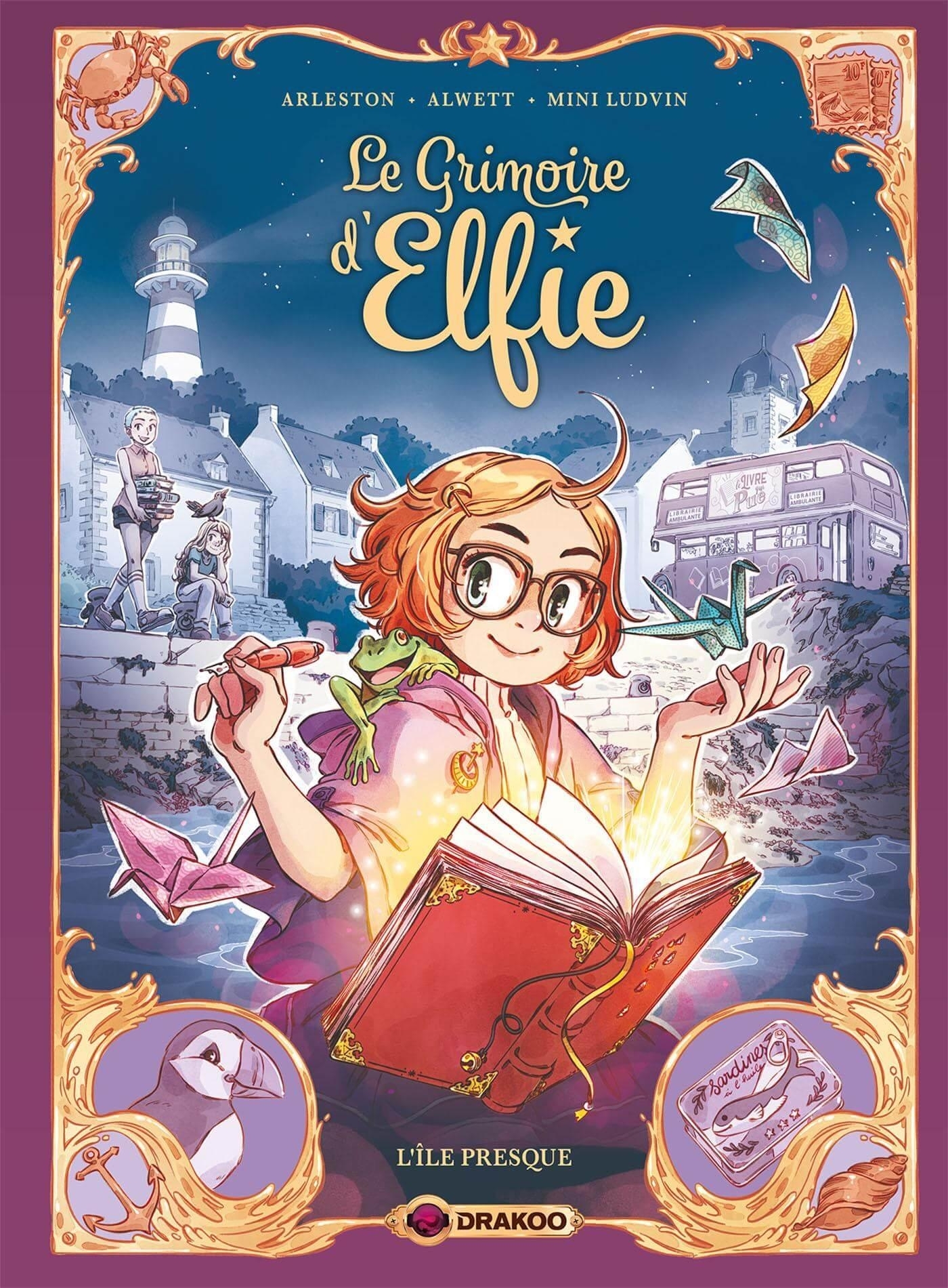 GRIMOIRE D´ELFIE - T01 - LE GRIMOIRE D´ELFIE - VOL. 01 + CADEAU - L´ILE PRESQUE