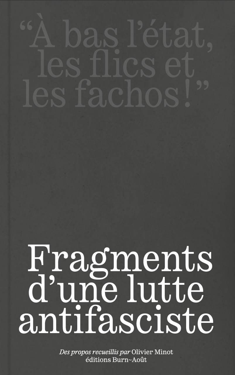 FRAGMENTS D´UNE LUTTE ANTIFASCISTE