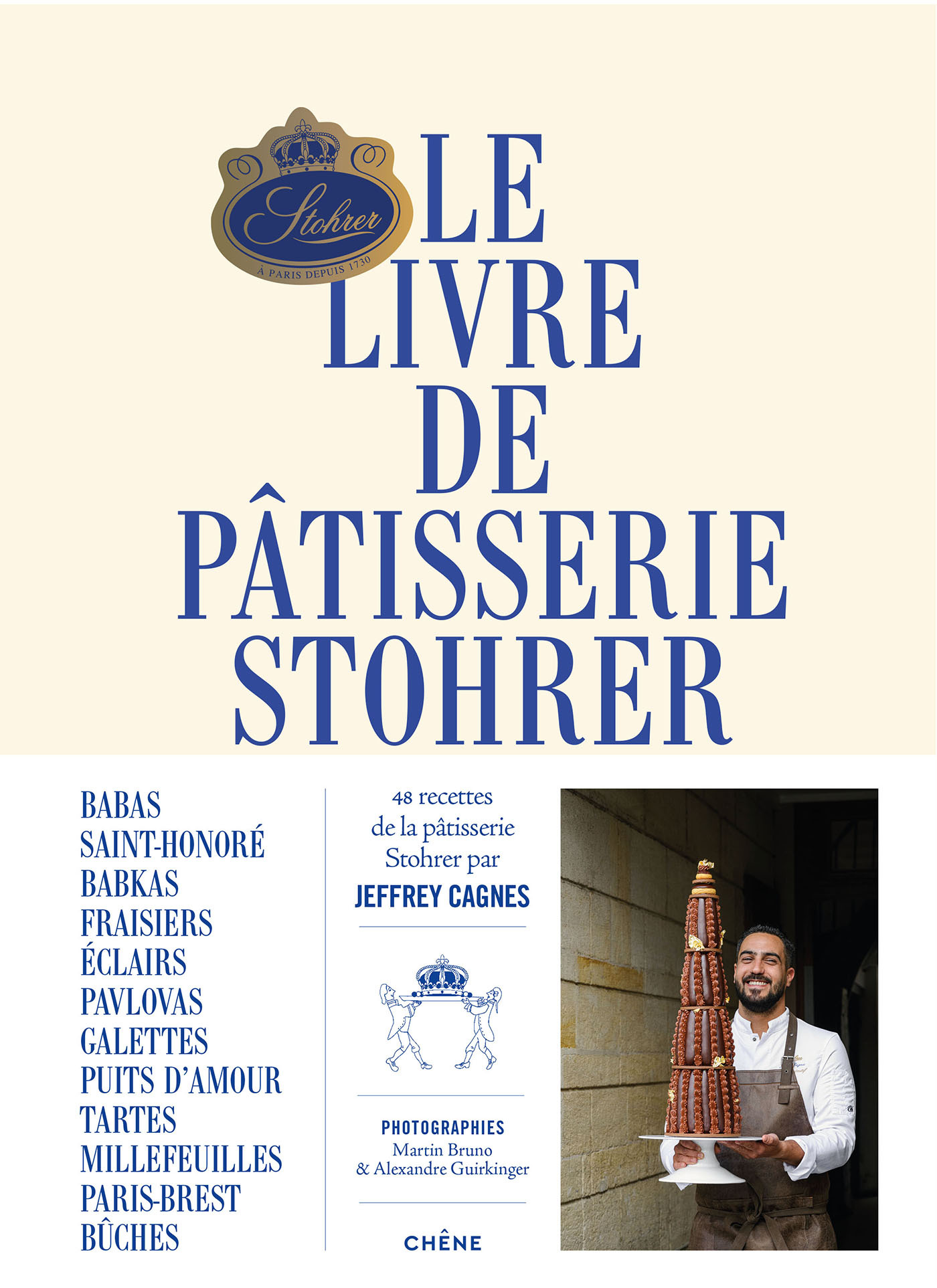 LIVRE DE PATISSERIE STOHRER PAR JEFFREY CAGNES