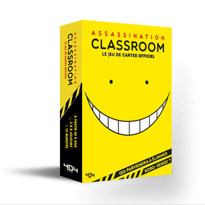 ASSASSINATION CLASSROOM - LE JEU DE CARTES OFFICIEL