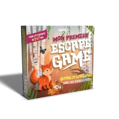 MON PREMIER ESCAPE GAME - OCTOBRE ET LE BOIS ROUGE