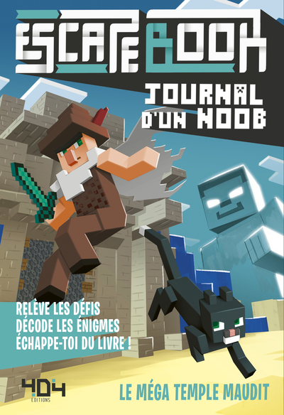 JOURNAL D´UN NOOB - ESCAPE BOOK - LE MEGA TEMPLE MAUDIT