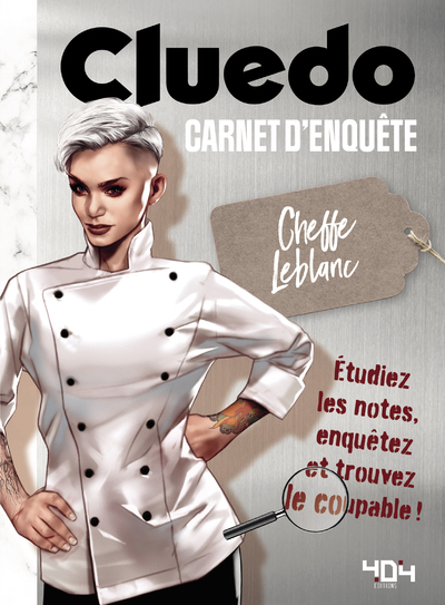 CLUEDO - LE CARNET D´ENQUETE DE LA CHEFFE LEBLANC