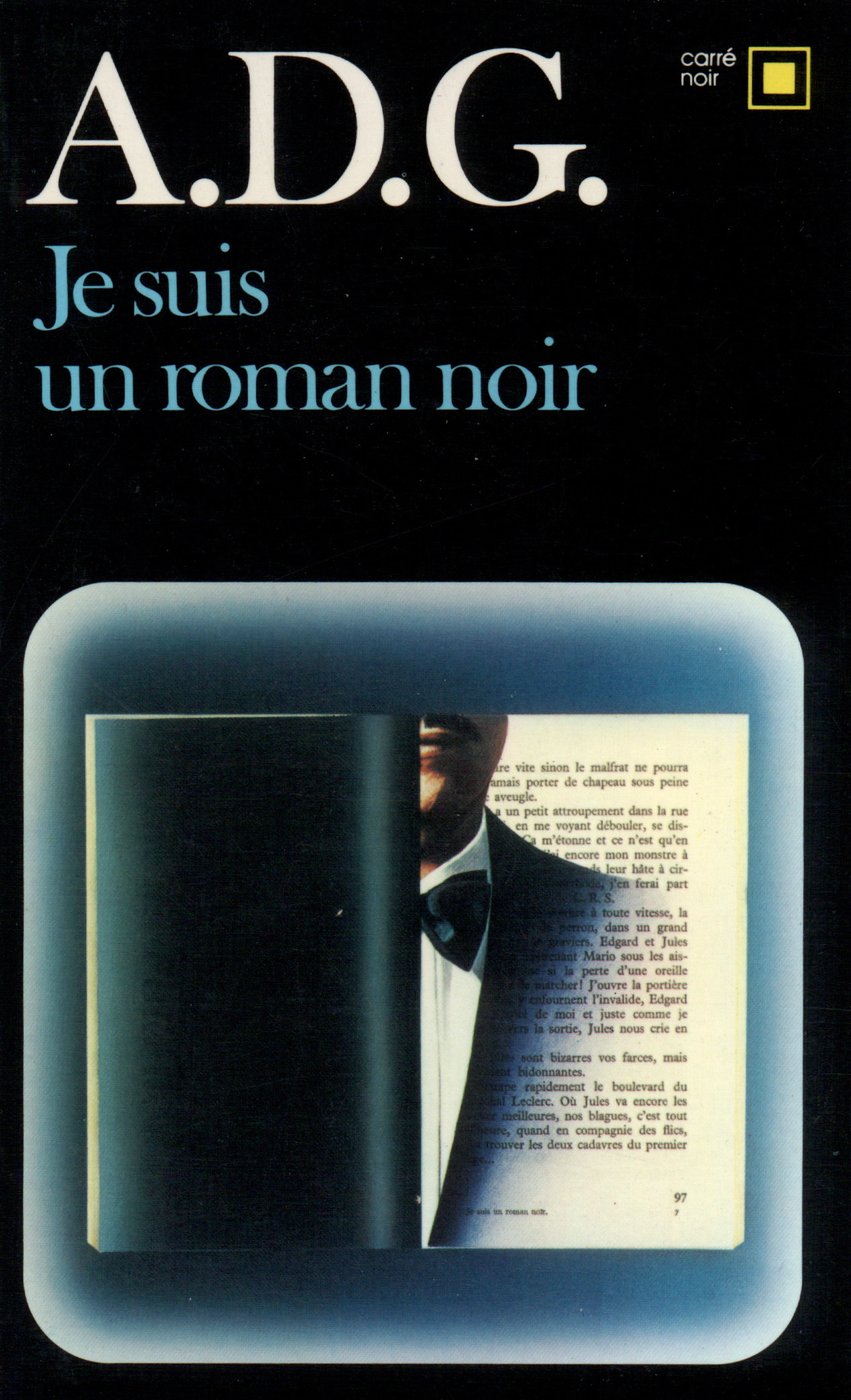 JE SUIS UN ROMAN NOIR