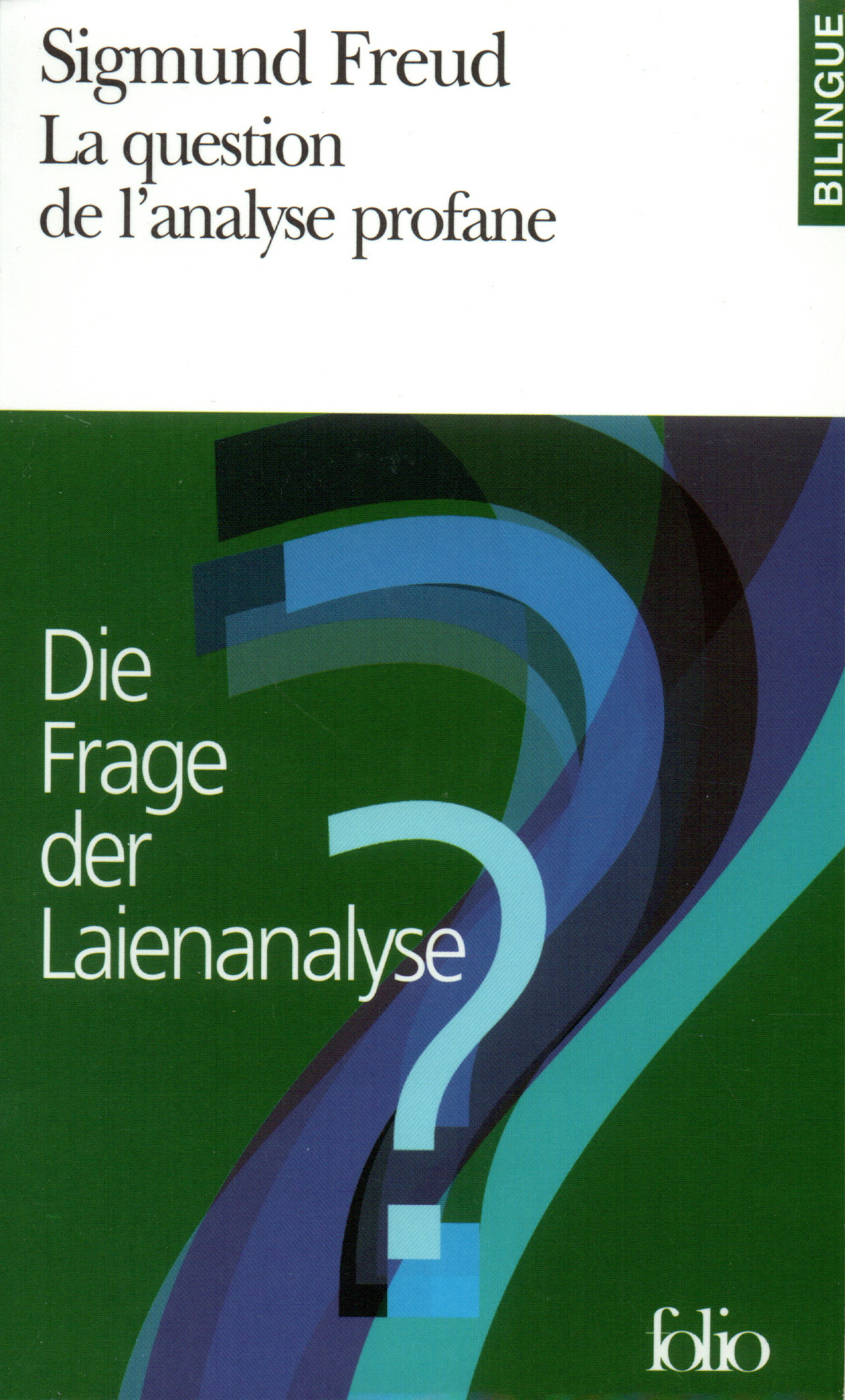 QUESTION DE L'ANALYSE PROFANE