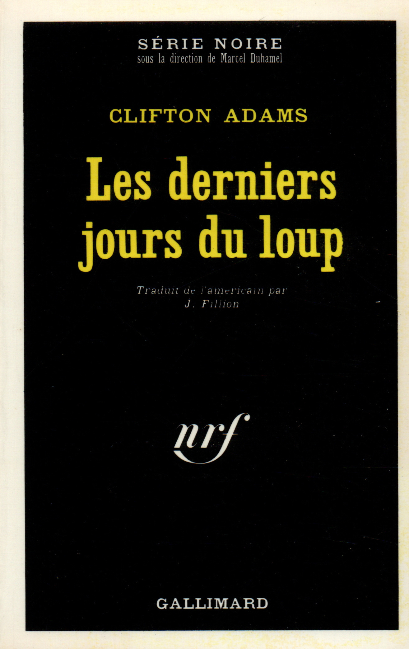 DERNIERS JOURS DU LOUP