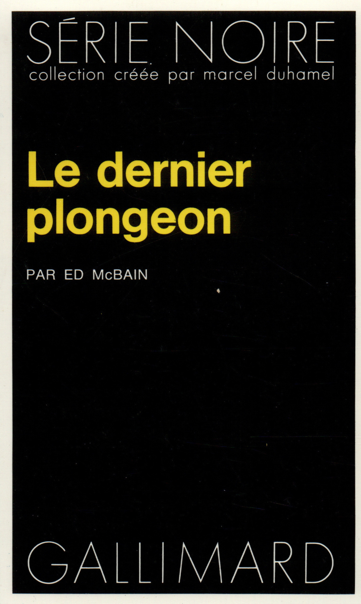 DERNIER PLONGEON