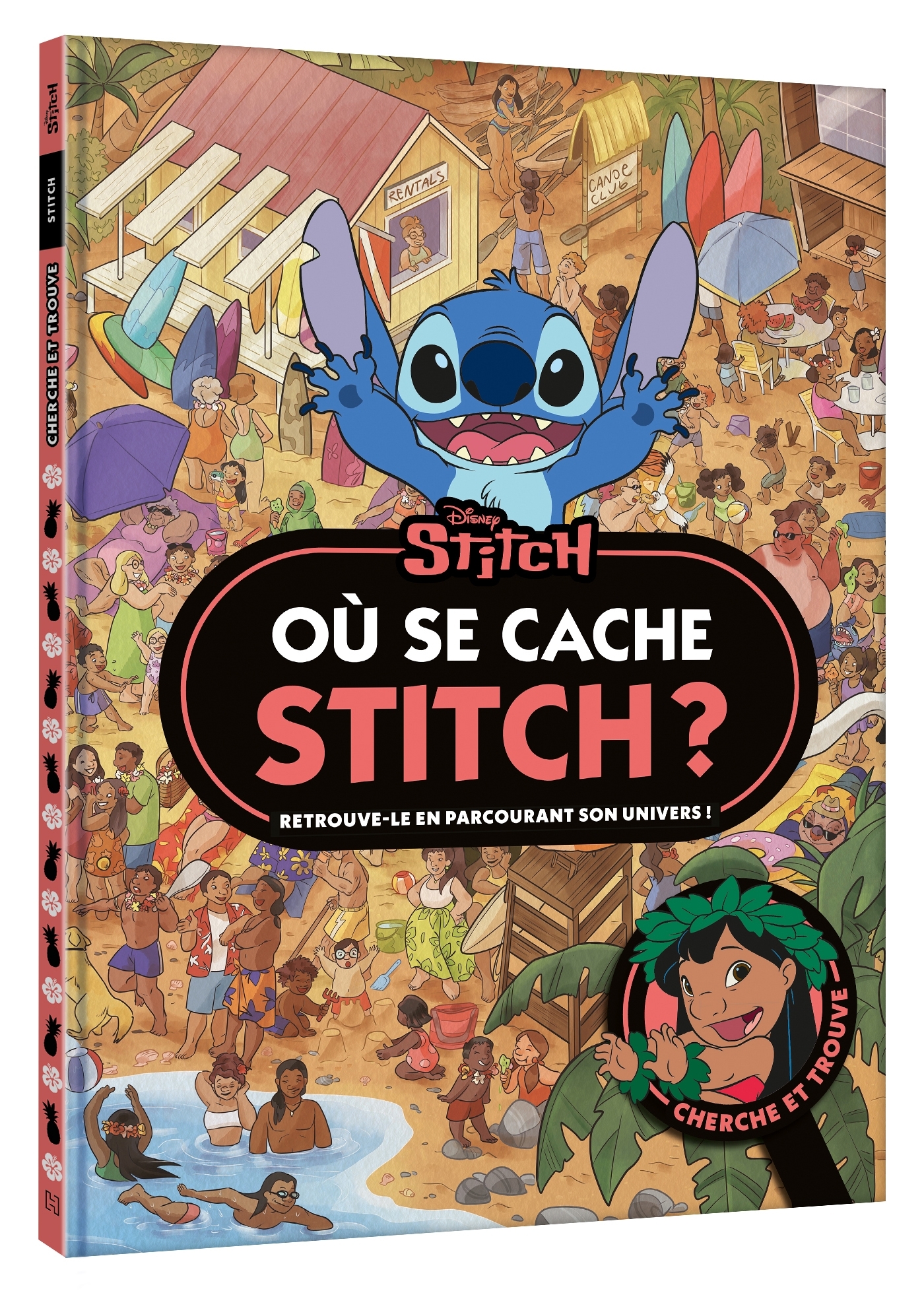 STITCH - OU SE CACHE STITCH ? - CHERCHE ET TROUVE - DISNEY