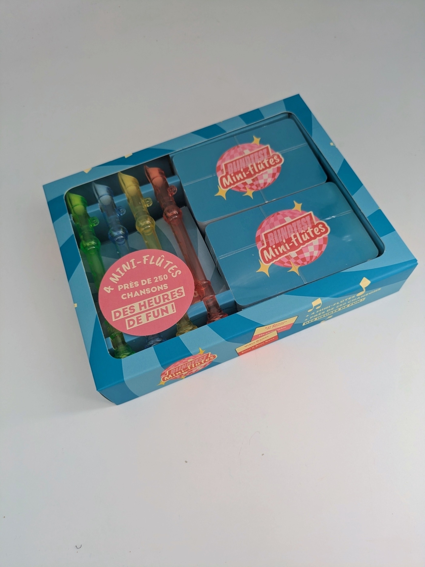 COFFRET BLINDTEST FLUTES A BEC