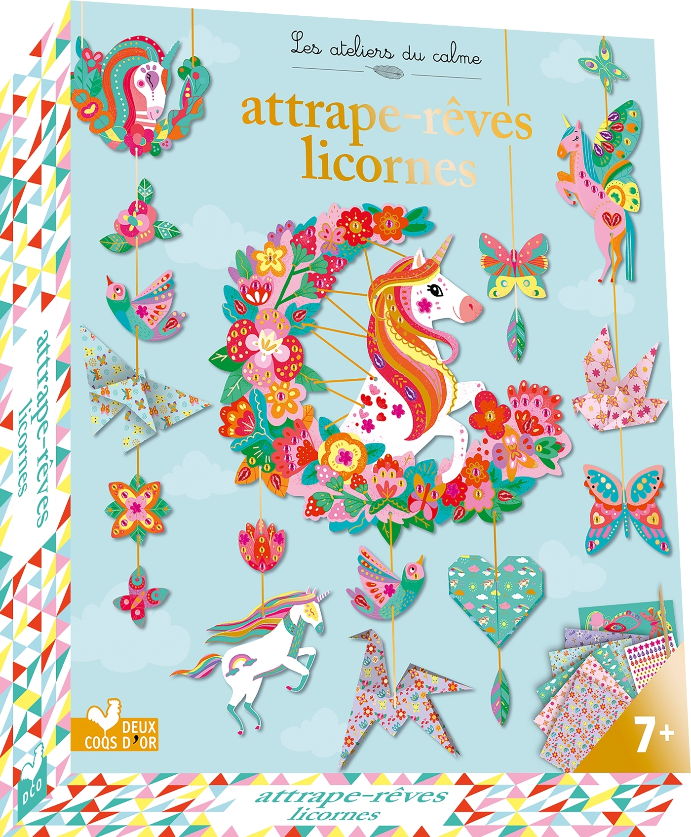 ATTRAPE-REVES LICORNES - COFFRET AVEC ACCESSOIRES