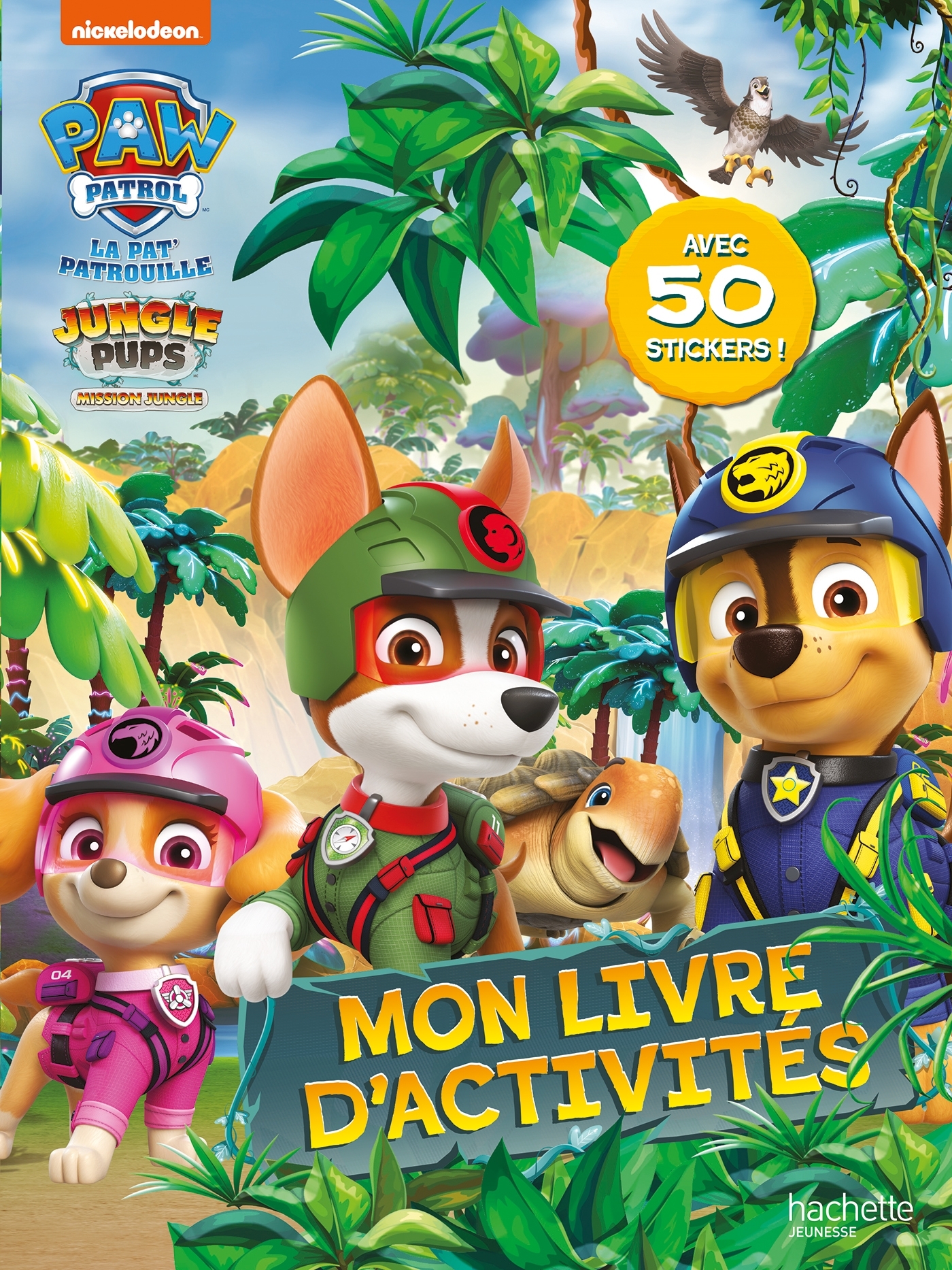 PAT´ PATROUILLE - JEUX ET STICKERS JUNGLE PUPS - ACTIVITES ET AUTOCOLLANTS