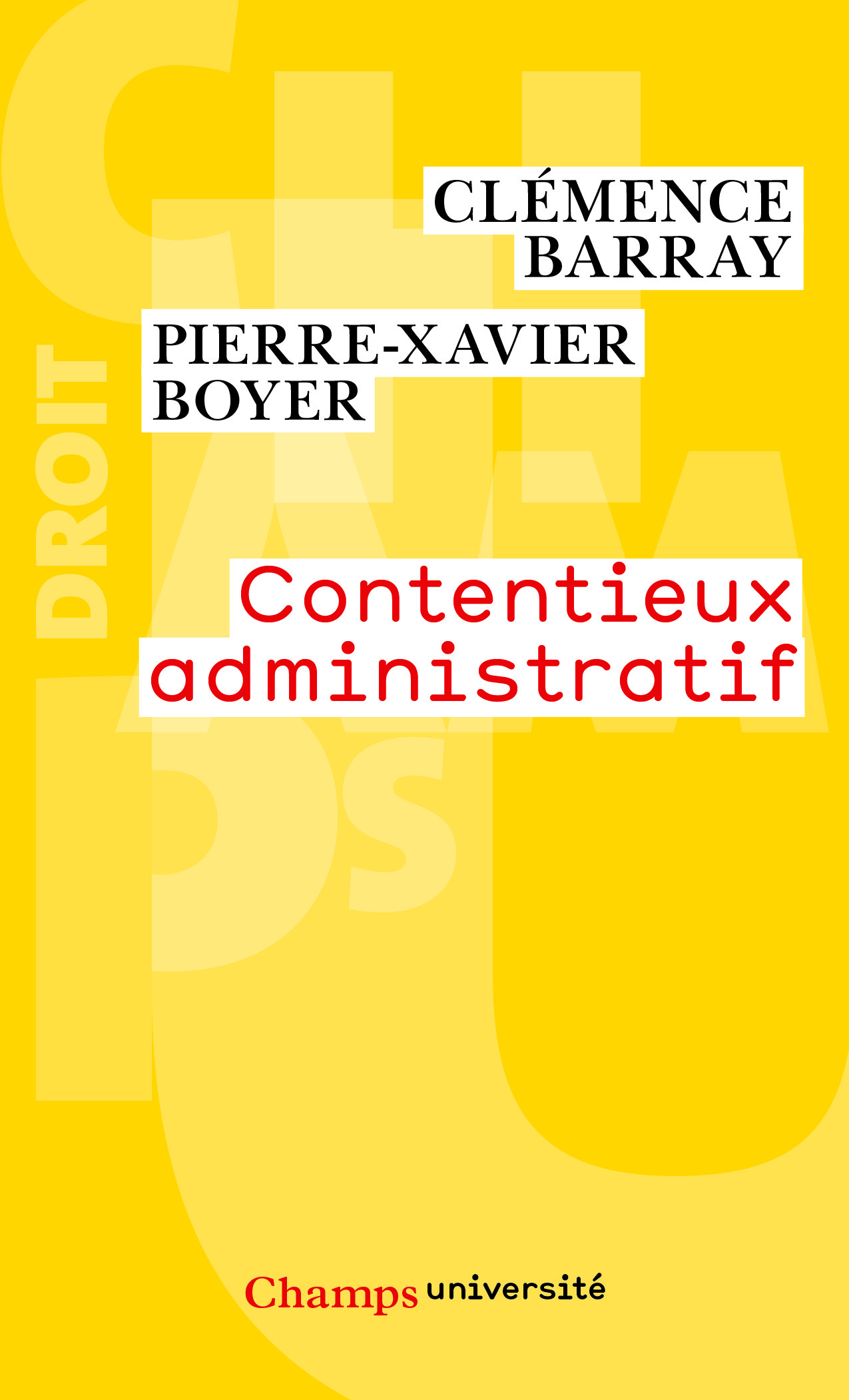 CONTENTIEUX ADMINISTRATIF