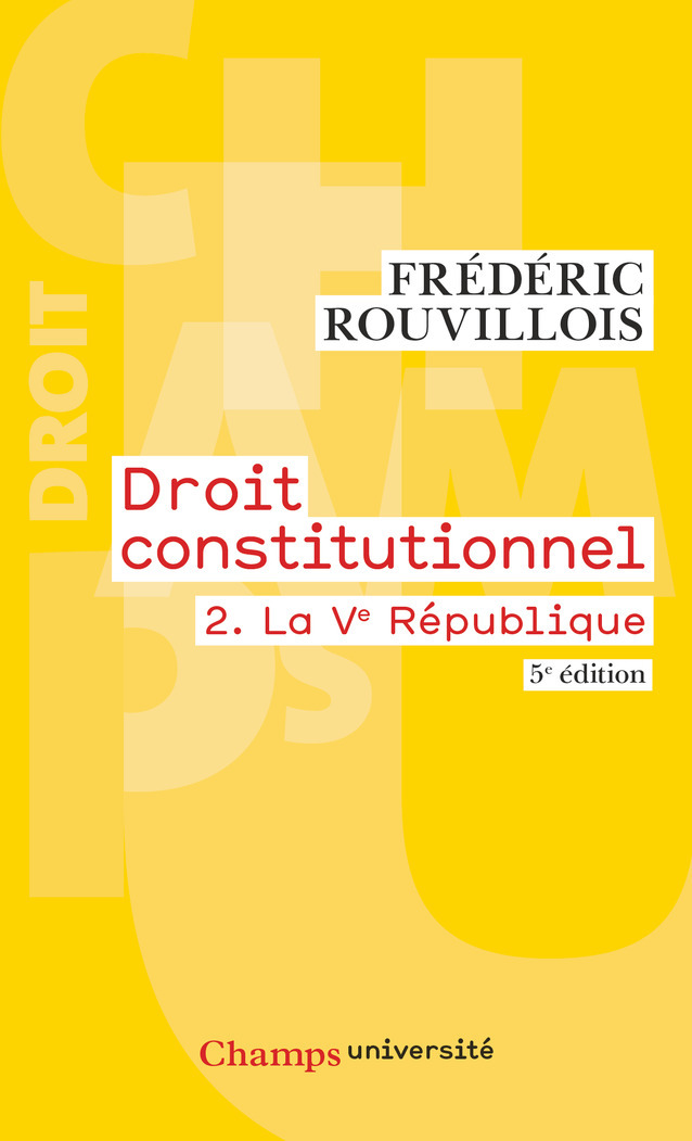 DROIT CONSTITUTIONNEL T.2