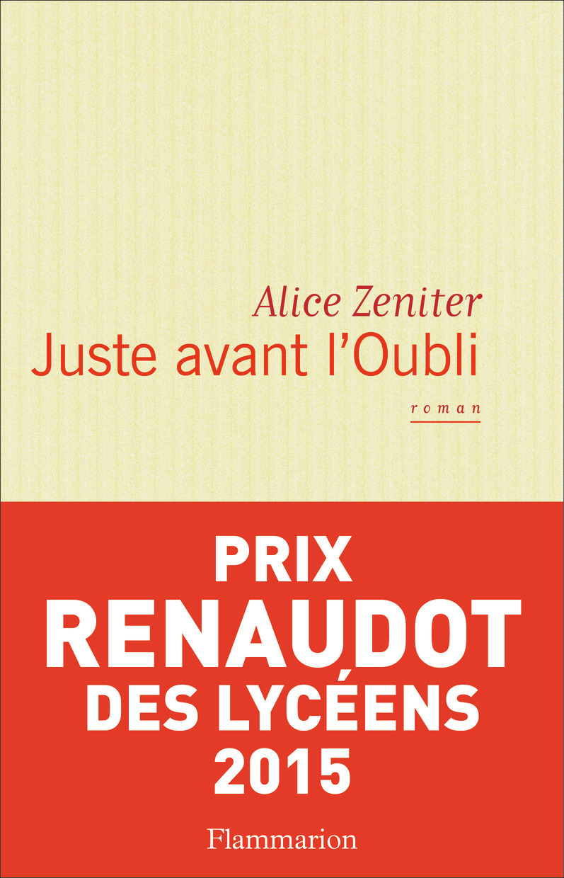 JUSTE AVANT L´OUBLI