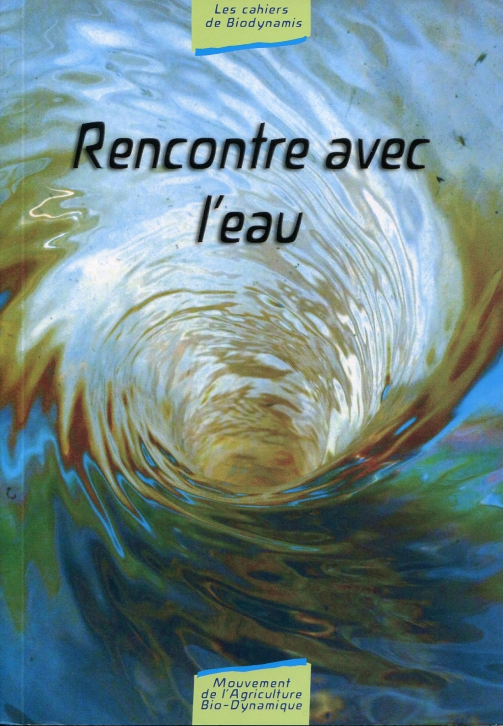 RENCONTRE AVEC L´EAU