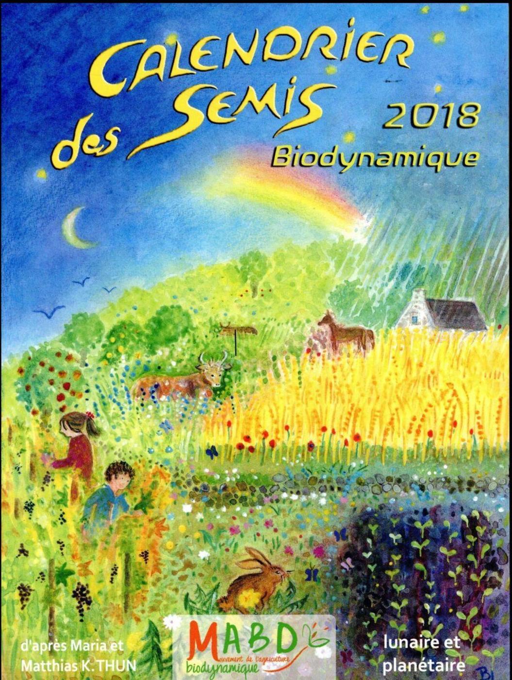 CALENDRIER DES SEMIS 2018