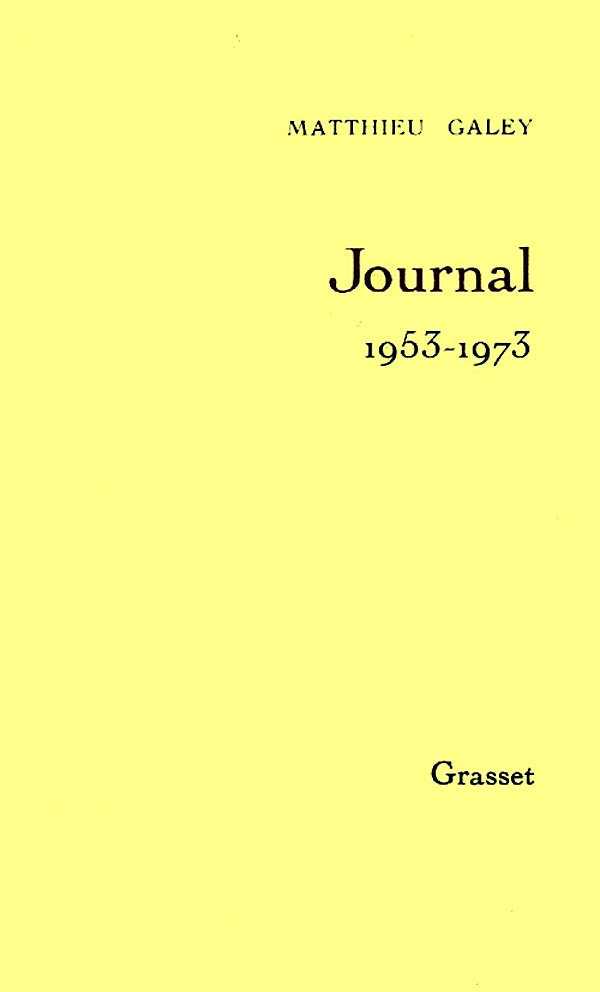 JOURNAL T01 1953-1973