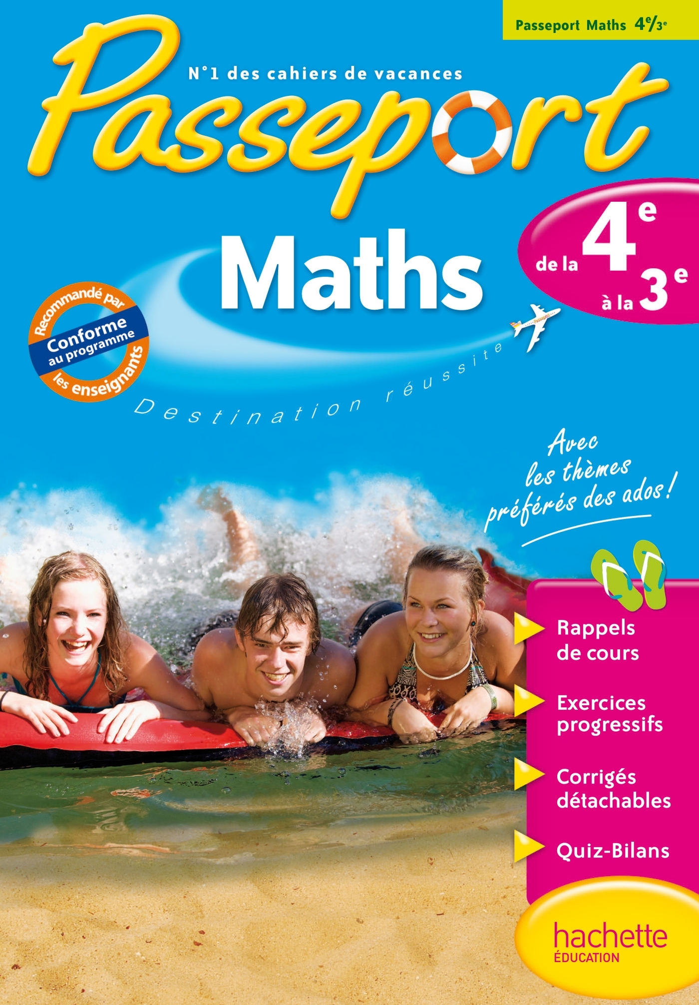 PASSEPORT - MATHS DE LA 4E A LA 3E