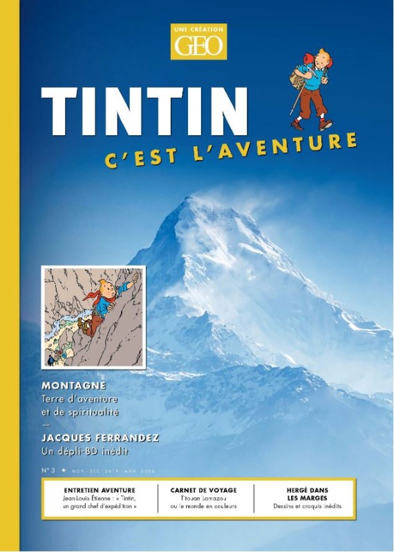 TINTIN C´EST L´AVENTURE 3, LA MONTAGNE
