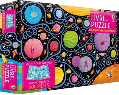 LABYRINTHES DANS L´ESPACE - COFFRET LIVRE ET PUZZLE