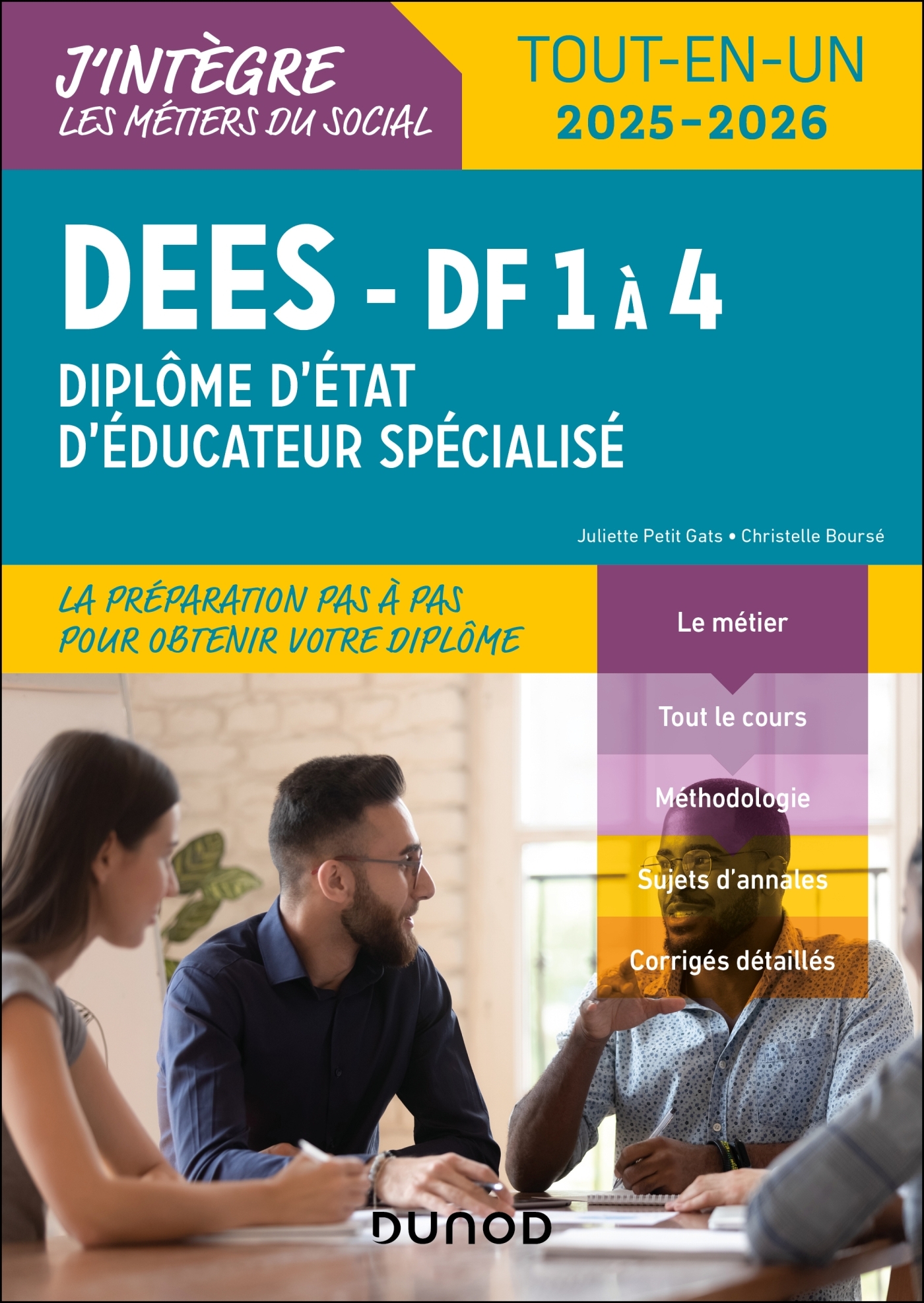 DEES - DF 1 A 4 - DIPLOME D´ETAT D´EDUCATEUR SPECIALISE - 2E ED. - TOUT-EN-UN