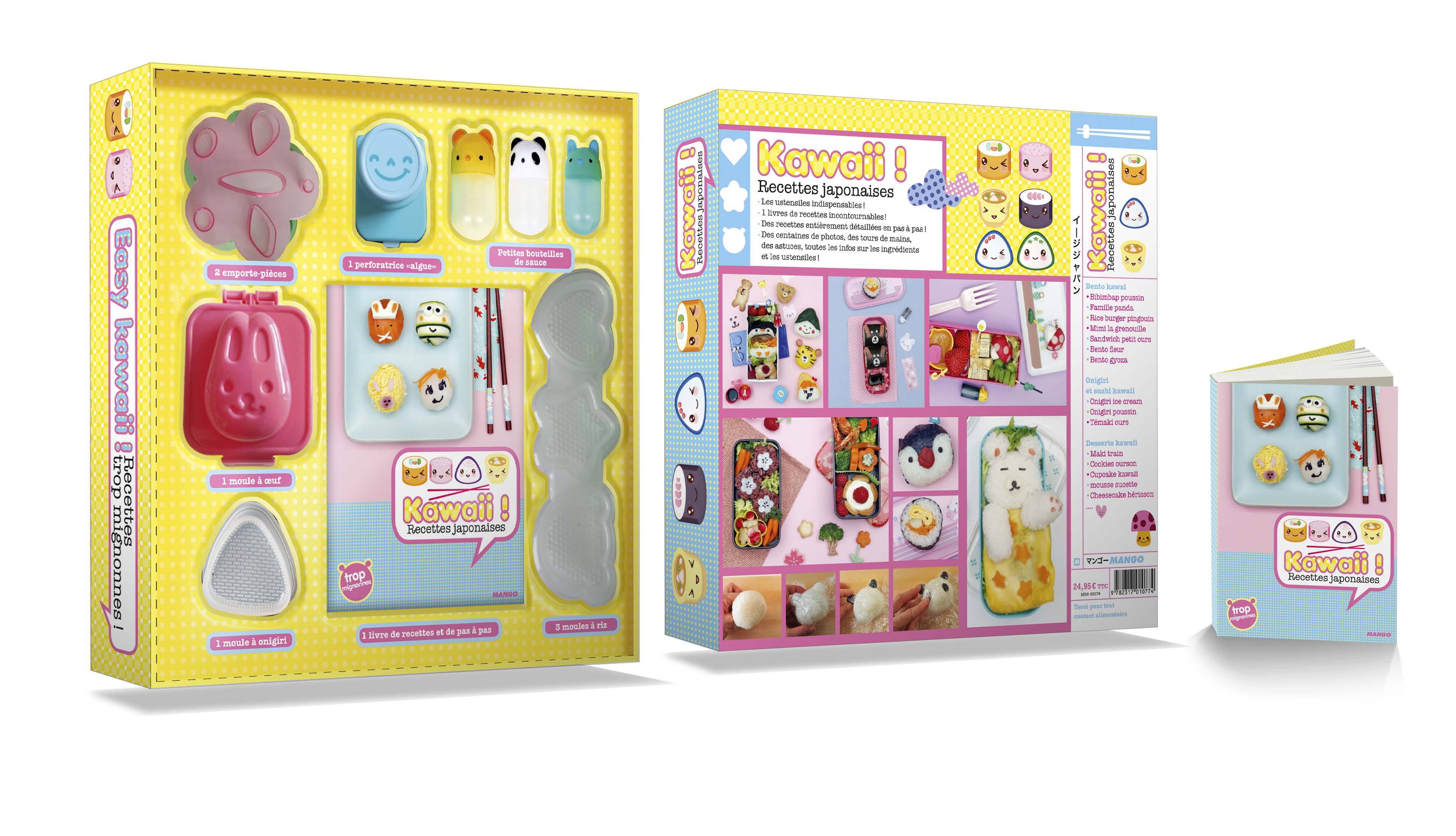 KAWAII RECETTES JAPONAISES - COFFRET