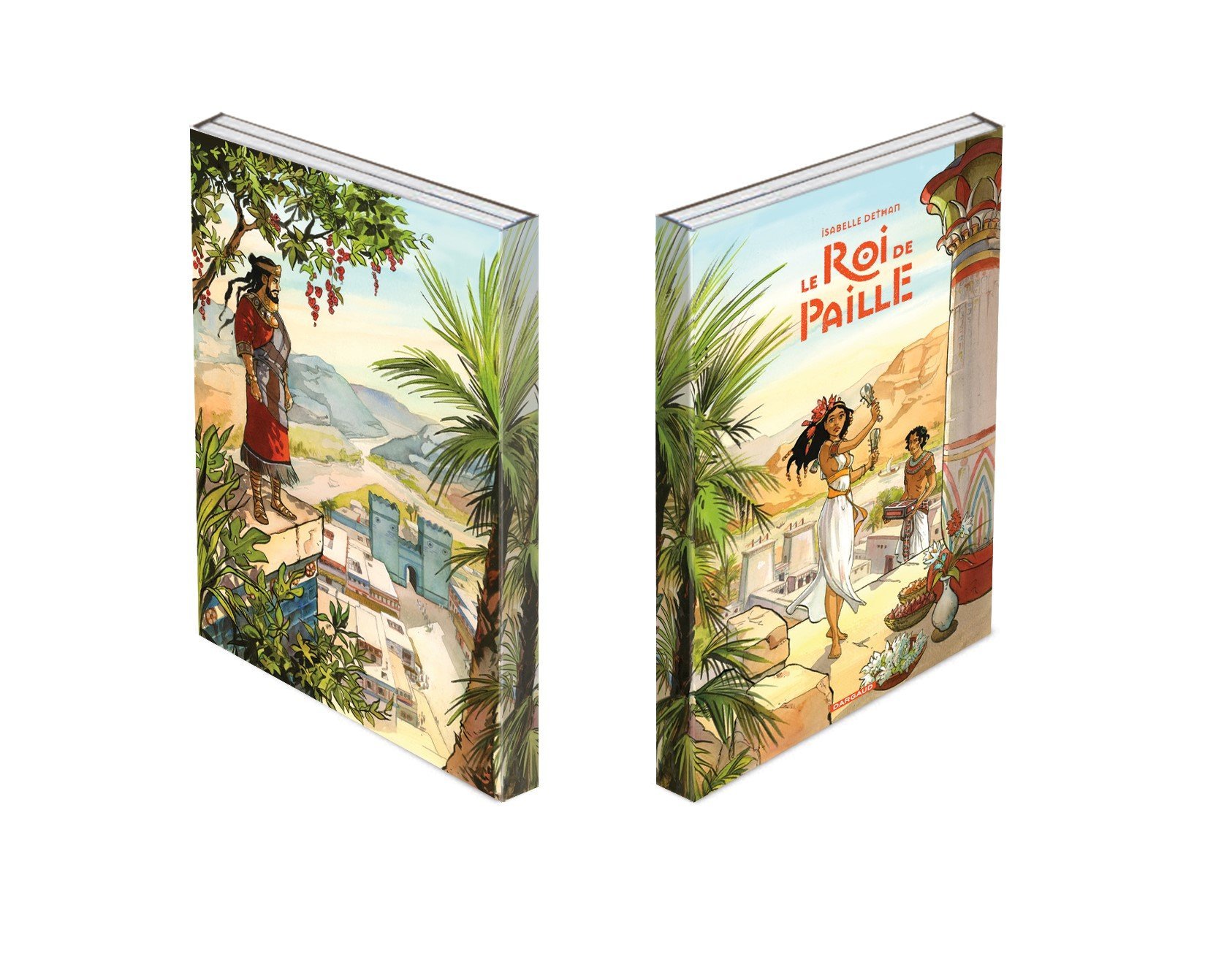 ROI DE PAILLE - FOURREAU TOMES 1 ET 2 + EX-LIBRIS