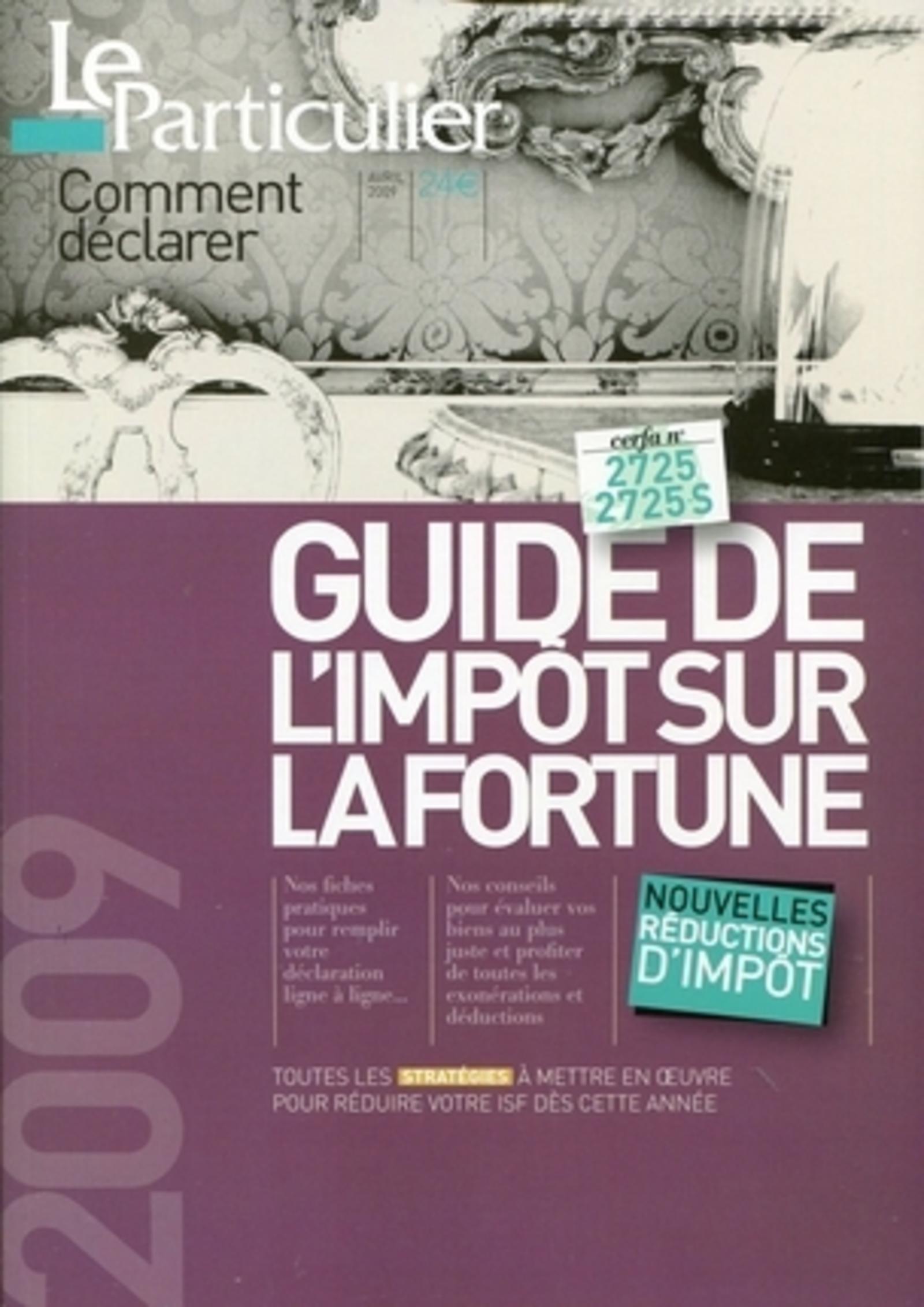 GUIDE DE L´IMPOT SUR LA FORTUNE 2009