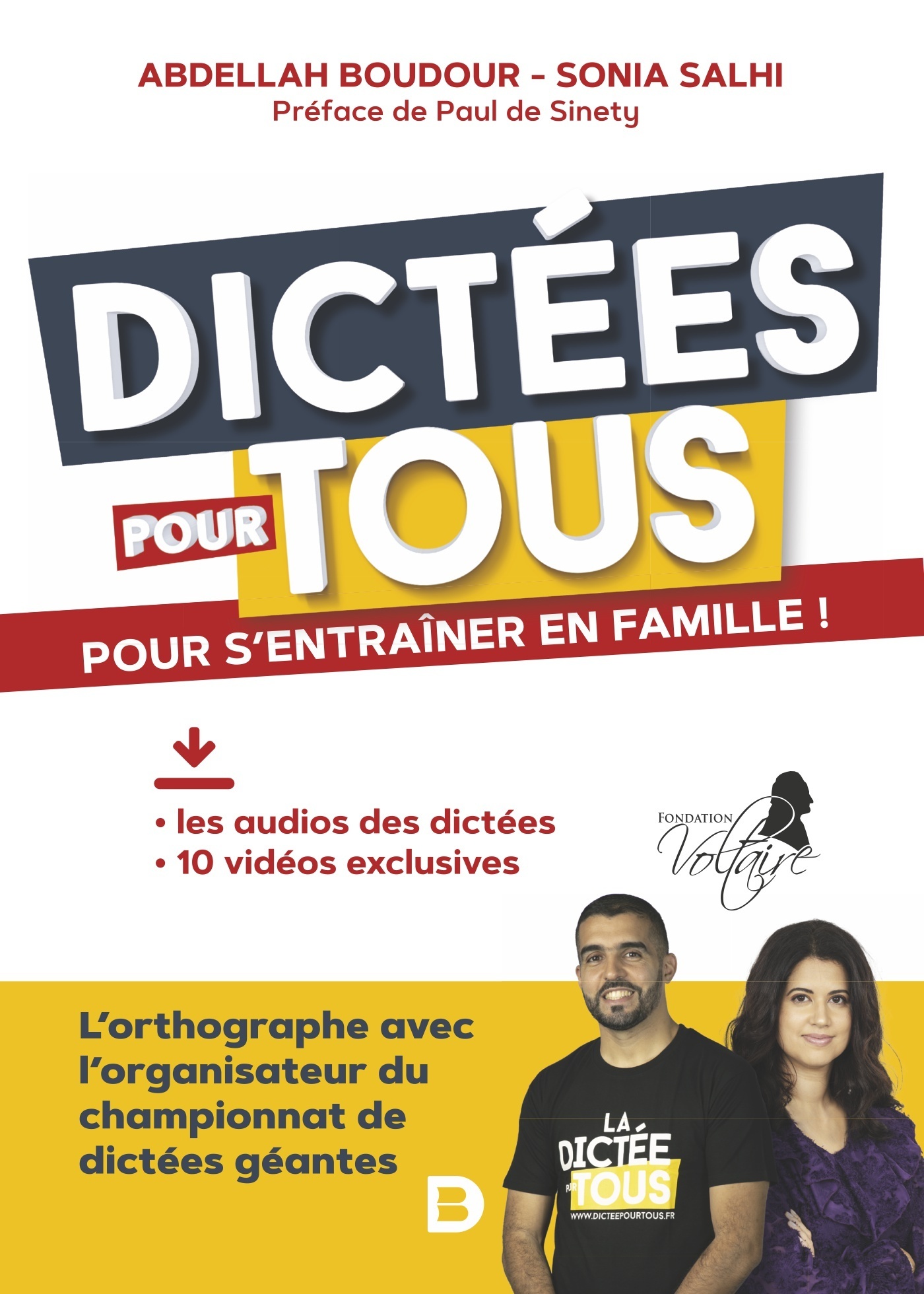 DICTEES POUR TOUS - POUR S´ ENTRAINER EN FAMILLE !