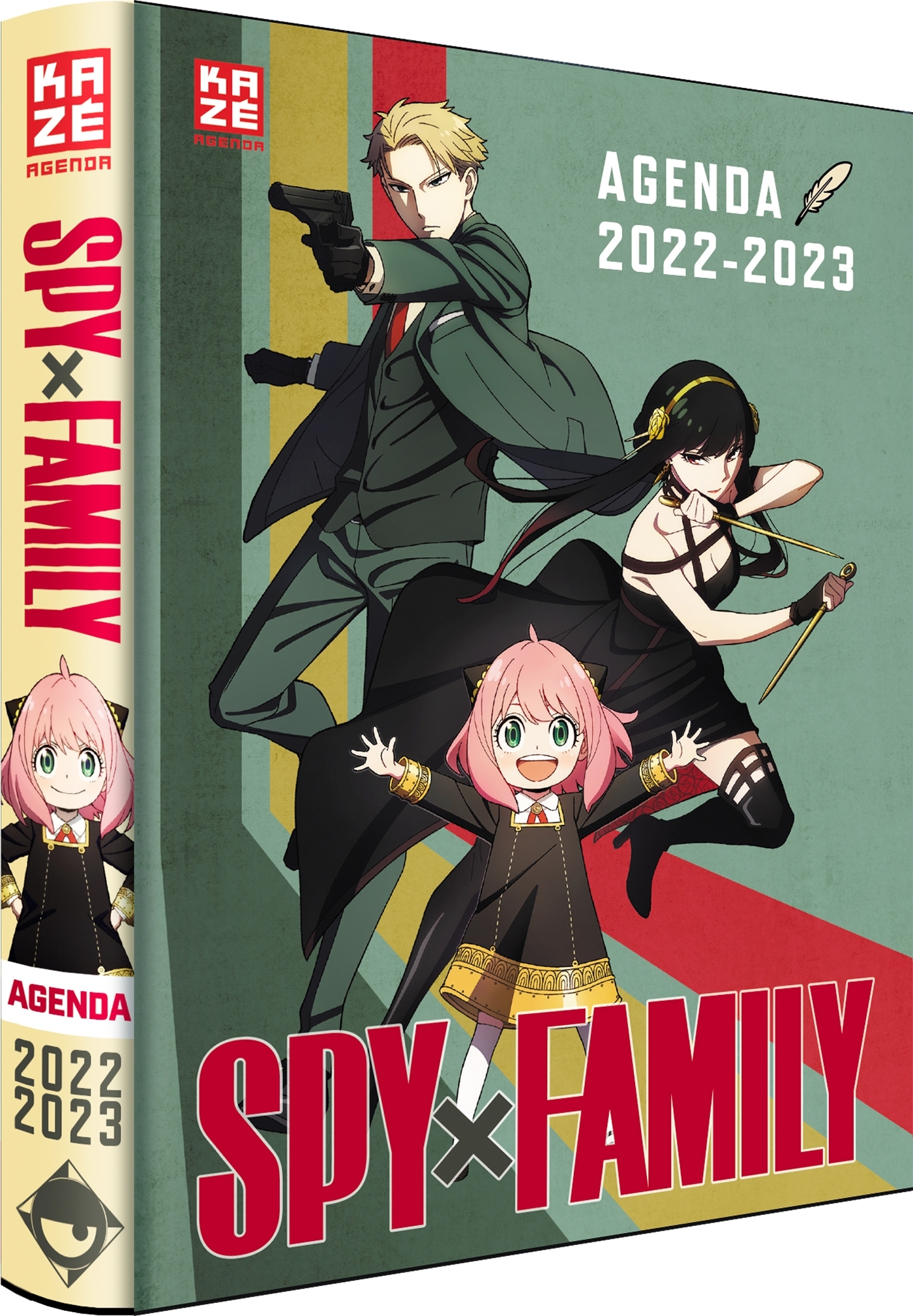 AGENDA SCOLAIRE 2022/2023 SPY X FAMILY