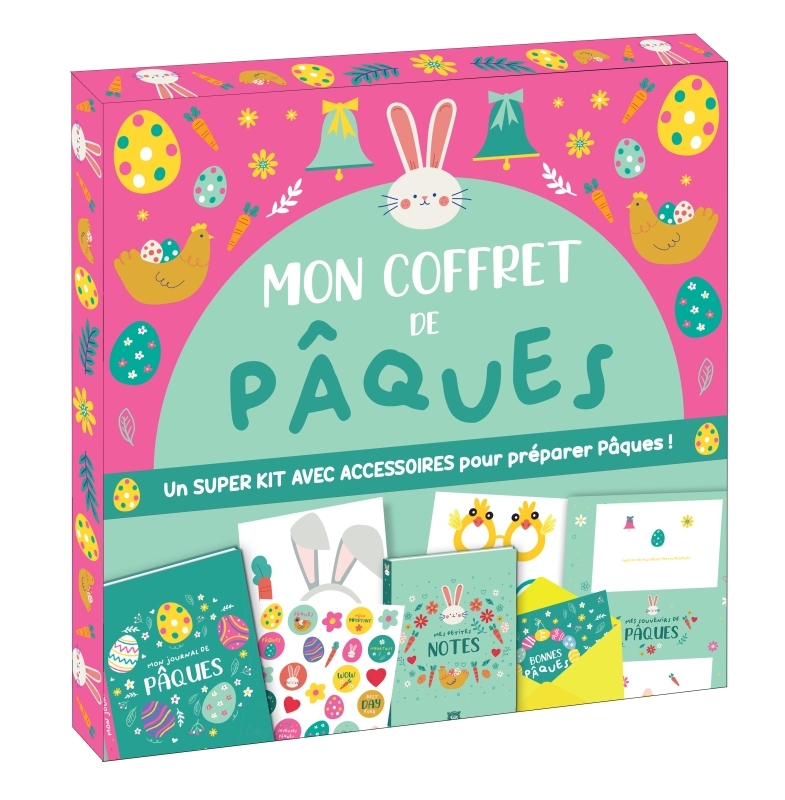 MON COFFRET DE PAQUES - UN SUPER KIT AVEC ACCESSOIRES POUR PREPARER PAQUES !