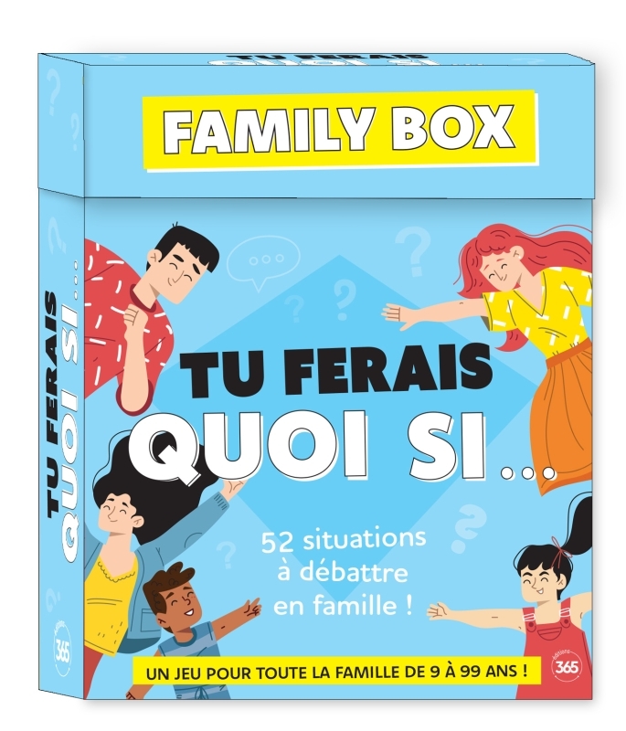 FAMILY BOX - TU FERAIS QUOI SI... - LANCEUR DE DISCUSSION PARENT-ENFANT