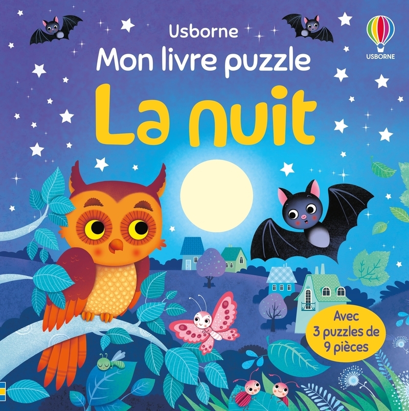 LA NUIT - MON LIVRE PUZZLE - DES 3 ANS