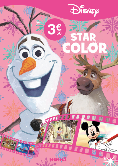 DISNEY - STAR COLOR (OLAF ET SVEN)