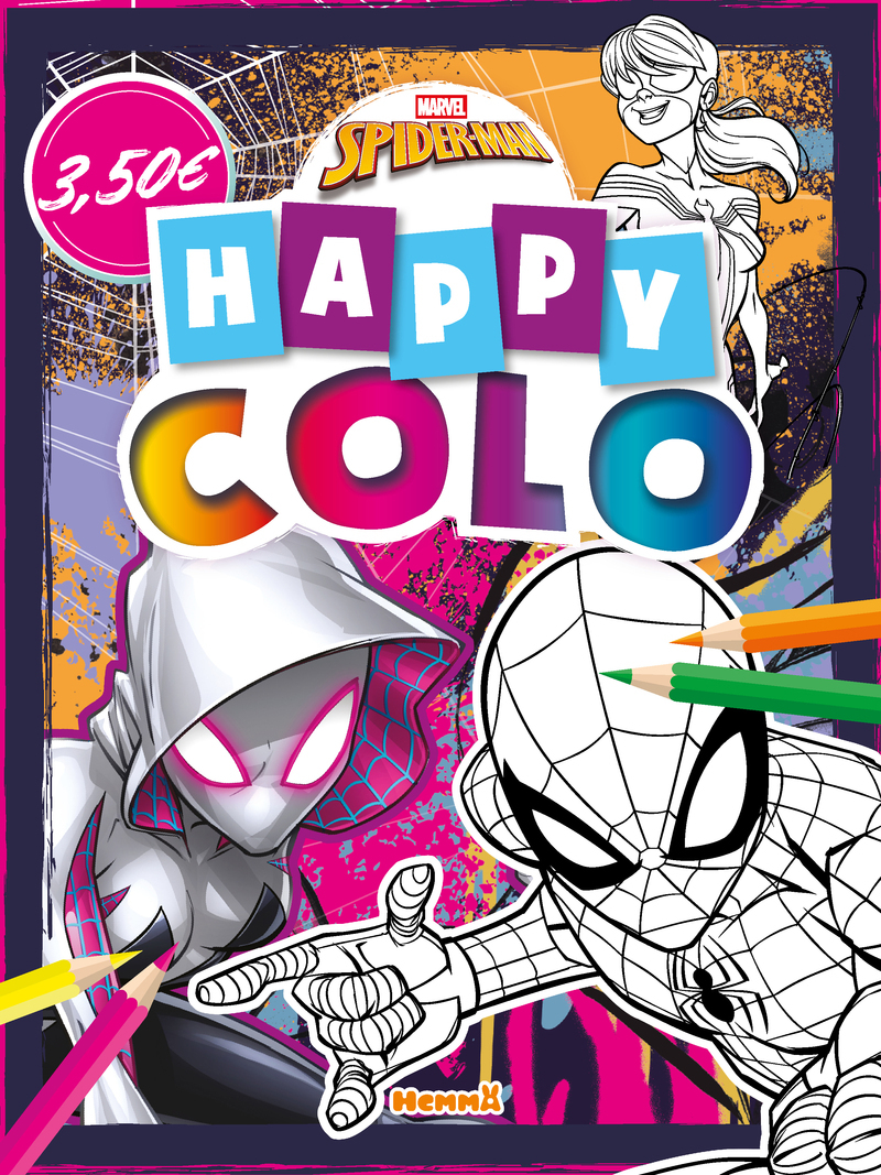 MARVEL SPIDER-MAN - HAPPY COLO (GHOST-SPIDER ET SPIDER-MAN)