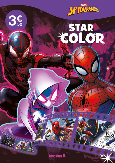 MARVEL SPIDER-MAN - STAR COLOR (MILES, GWEN, PETER)
