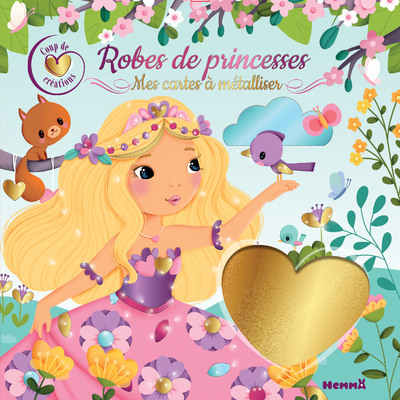 COUP DE COEUR CREATIONS - ROBES DE PRINCESSES - MES CARTES A METALLISER
