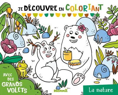 JE DECOUVRE EN COLORIANT - LA NATURE