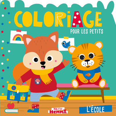 COLORIAGE POUR LES PETITS - L´ECOLE