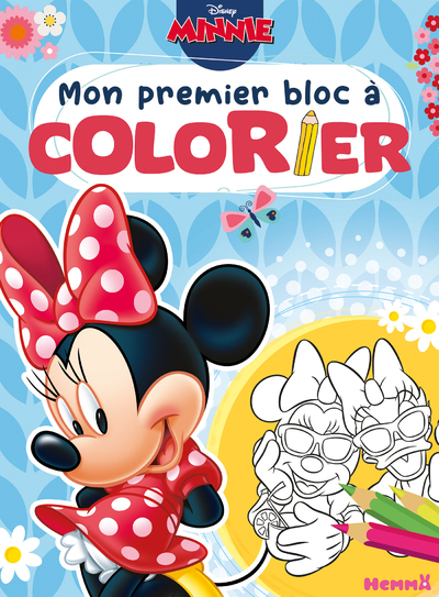 DISNEY MINNIE - MON PREMIER BLOC A COLORIER