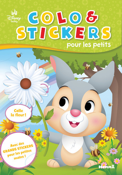 DISNEY BABY - COLO & STICKERS POUR LES PETITS (PANPAN)