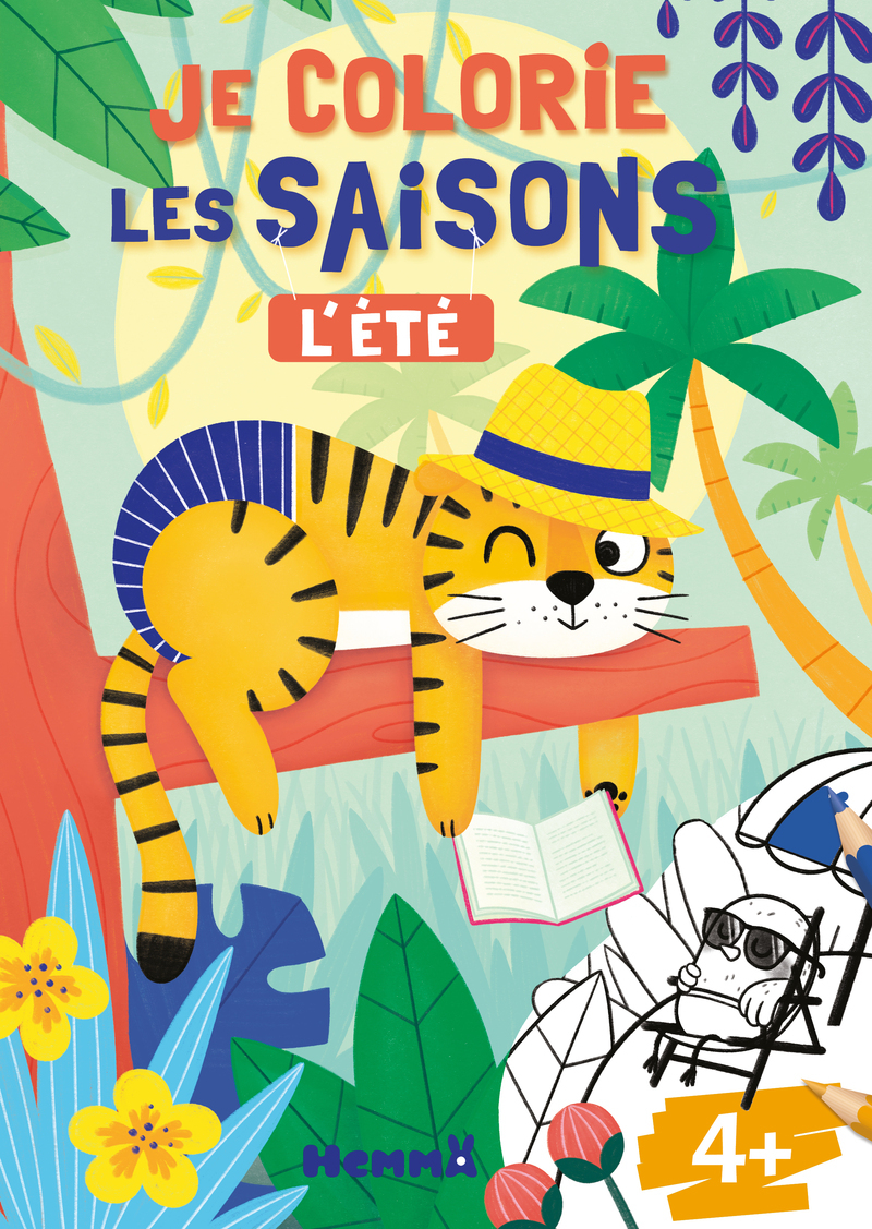 JE COLORIE LES SAISONS - L´ETE