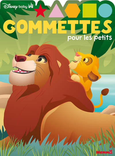 DISNEY BABY - GOMMETTES POUR LES PETITS (SIMBA ET MUFASA)