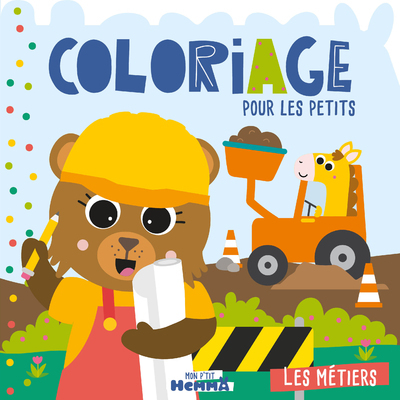MON P´TIT HEMMA - COLORIAGE POUR LES PETITS - LES METIERS