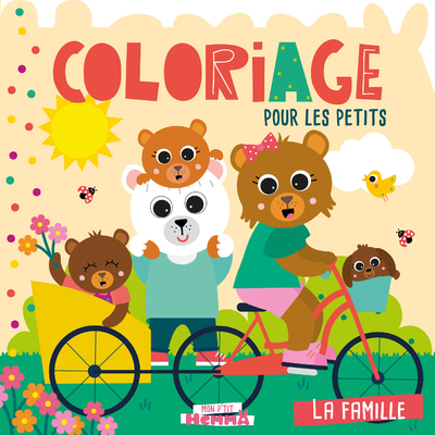MON P´TIT HEMMA - COLORIAGE POUR LES PETITS - LA FAMILLE