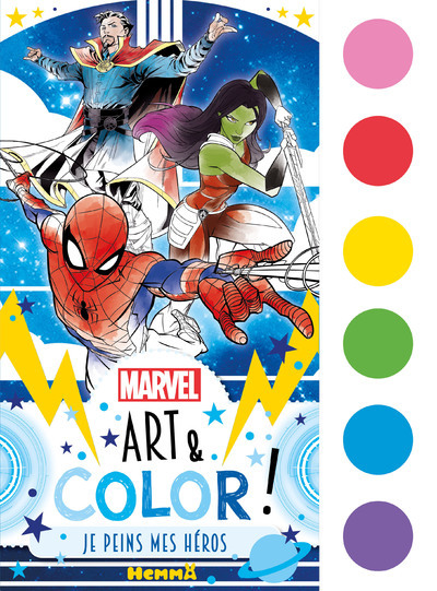 MARVEL - ART & COLOR ! JE PEINS MES HEROS