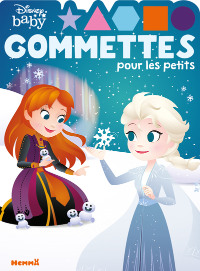 DISNEY BABY - GOMMETTES POUR LES PETITS (ELSA ET ANNA)
