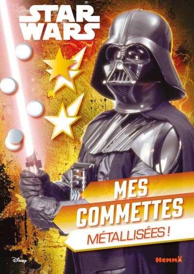 DISNEY STAR WARS MES GOMMETTES METALLISEES